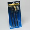 DETAIL BRUSH WIRE AUTO 3PC SET NYLON/BRASS/STAINLESS BRISTLES #G1241N