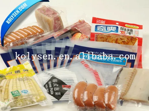 High quality frozen sea food vacuum bag/food grade bag for fish packing