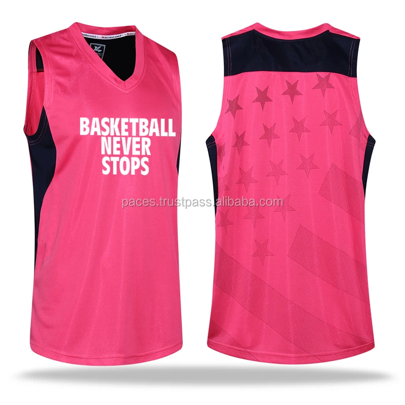 jersey design basketball pink