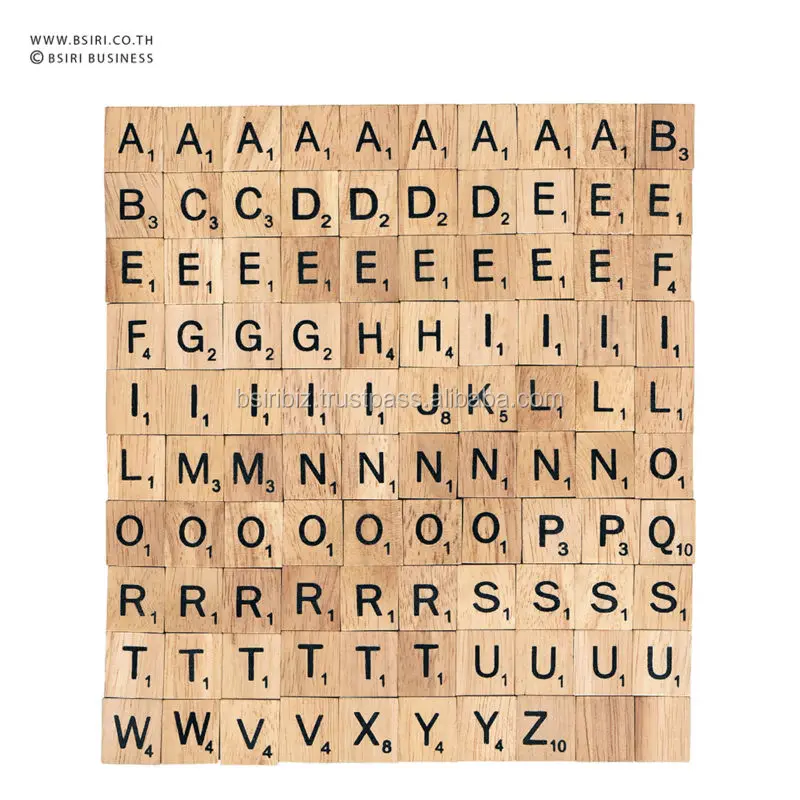 Wooden Letters Tiles Buy Scrabble Letters For Sale Product On Alibaba Com