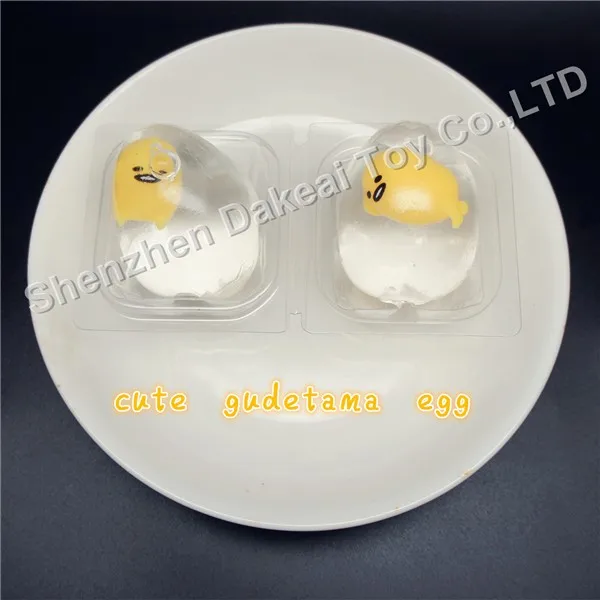 gudetama clear squishy egg