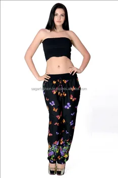 loose fit elasticated trousers