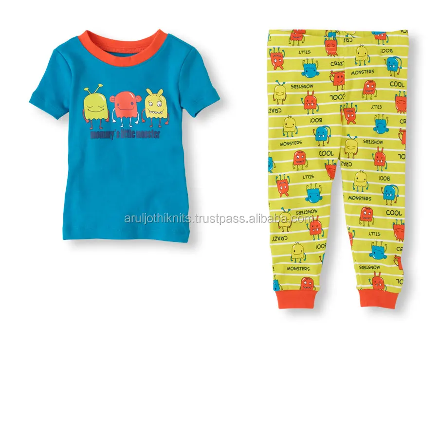 Infant & Toddler Boys Short Pajama Set Buy Short Sleeve Cotton