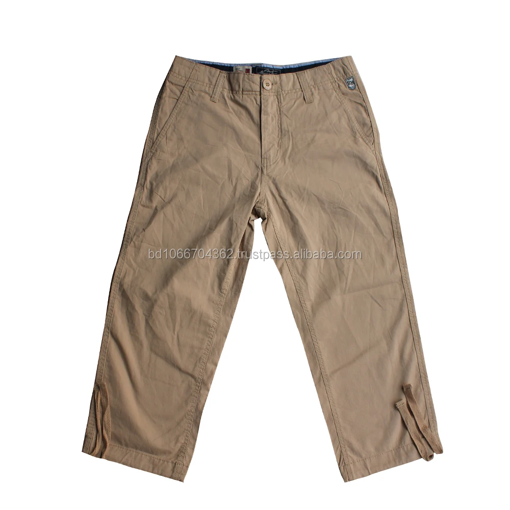 men's three quarter trousers