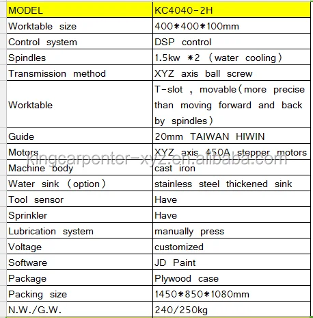 KC4040-2H mini cnc machine price for mini 3d mini cnc router