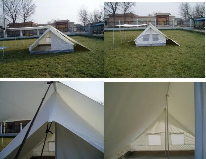 Double Fly cotton Disaster tent Rescue Tent.jpg