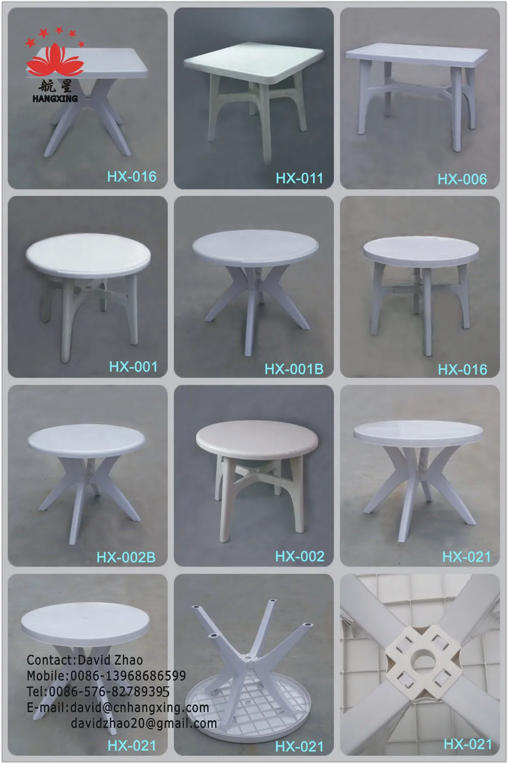 8 Personas De Plástico Grande Mesa Redonda - Buy Mesa Redonda De