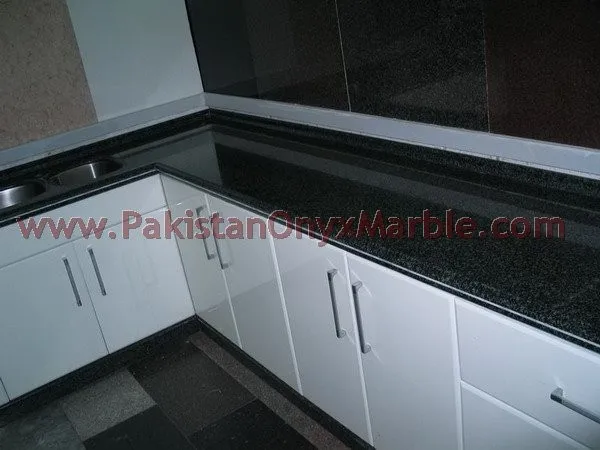 Polished Granite Slabs Black Gray Pink For Countertops Kitchen