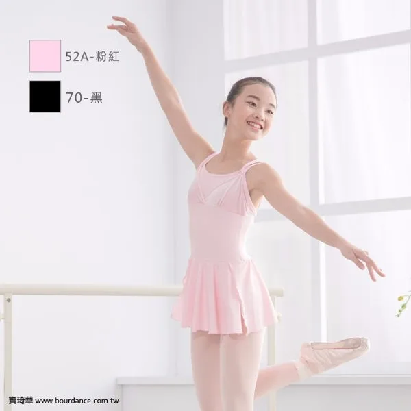 1 Children velvet double straps ballet camisole leotards