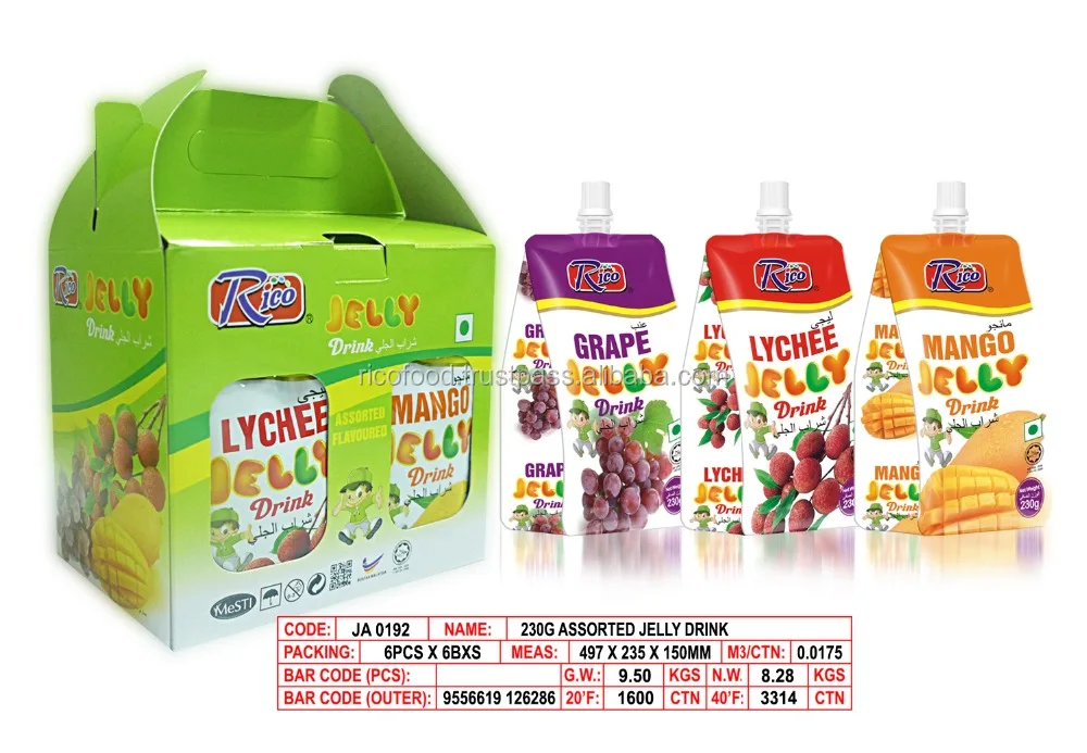 Rico Drinkassorted Jelly Drink Buy Assorted Drink,Jelly Drink,Fruit