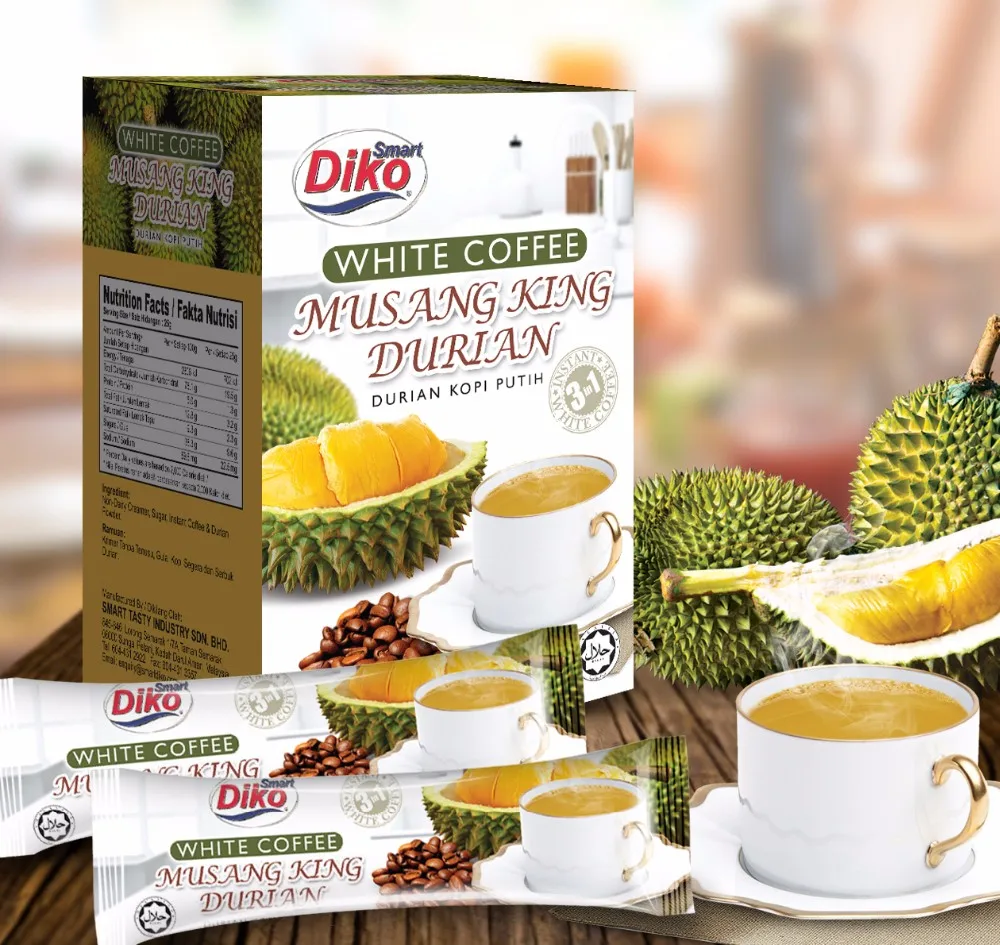 Malaysia Delicious Instant Durian Coffee Mix 250gm. Buy Instant