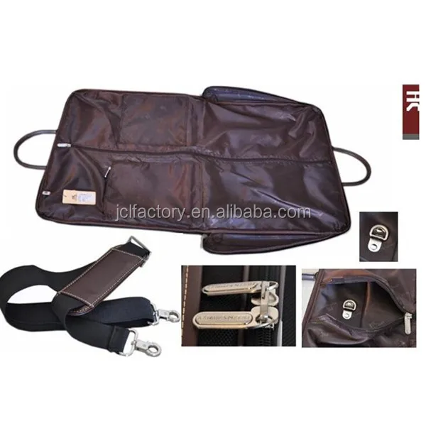 Pu Leather Mens Suit Cover Bag/garment Bag Buy Suit Cover Bag,Mens