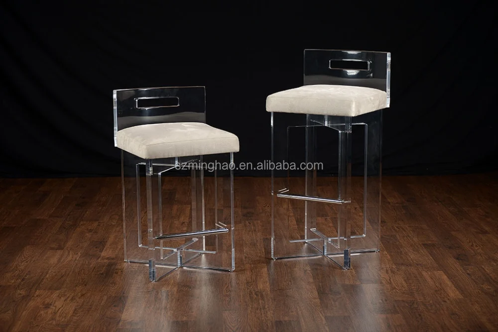 Custom Furniture,Acrylic Cross Bar Stool,Counter Bar Stools Buy