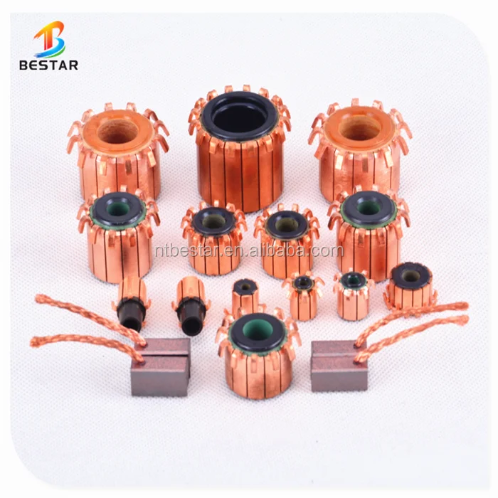 all kinds of top quality segment hook commutator armature use for DC