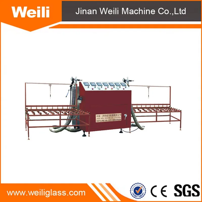 Double Glazing Hot Melt Extruder Machine With 2 Sealing Guns Insulating
