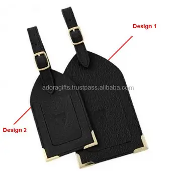 New Design Bag Tag Unique Name Tags With Leather Hanger New Design Bag Tag Unique Name Tags With Leather Hanger Low Price