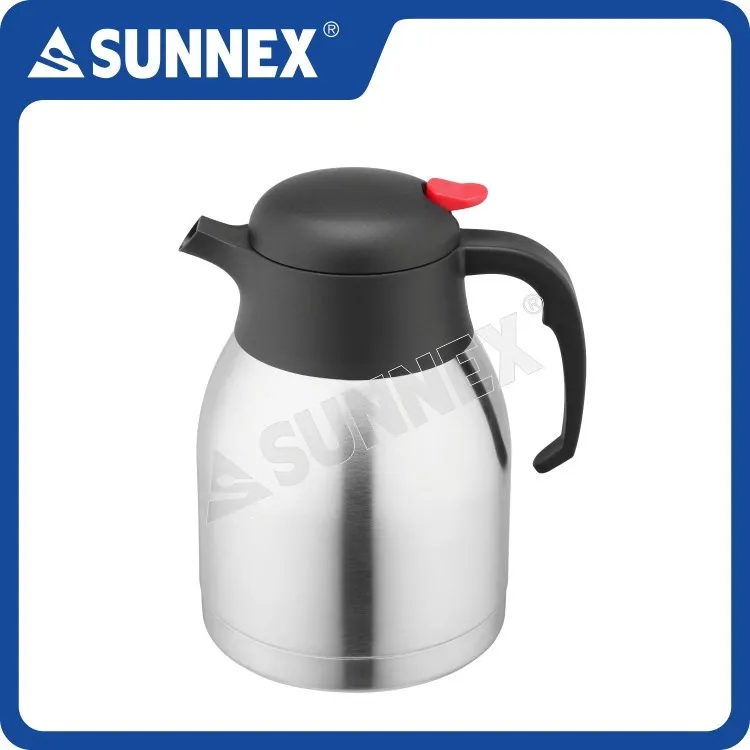 SUNNEX 2.0ltr INSULATED JUG TEA COFFEE POT VACUUM FLASK, View Vacuum