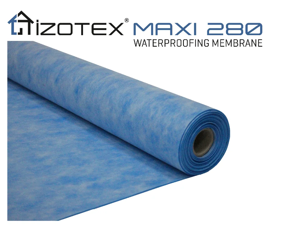 Waterproofing Membrane For Tiled Showers Weighted Polypropylene