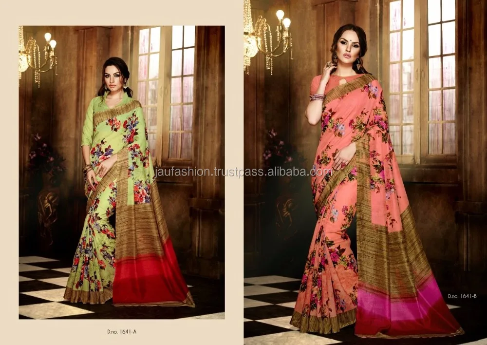 trendy party wear sarees