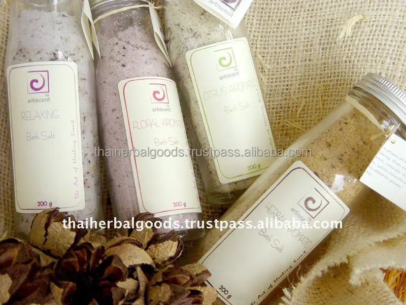 
Aroma Bath Salt - Thai Natural Spa Products 