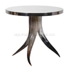 Buffalo horn table STA-010 100% natural buffalo horn