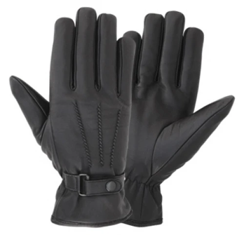 真正的小羊皮羊皮皮革驾驶警察时尚服饰手套.