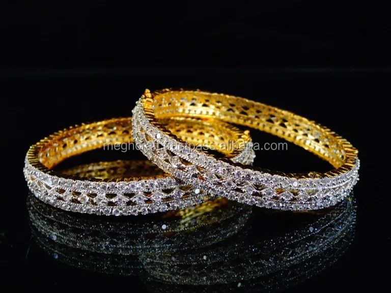 American Diamond Indian Artificial Bangles Cz Stone American Diamond Indian Artificial Bangles Cz Stone Fancy Party Wear Ruby Bangle Bracelets Whole Fashion Daily