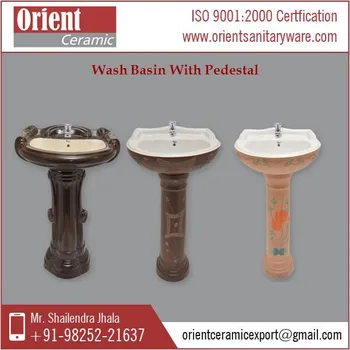 Bathroom Corner Pedestal Sink Hand Wash Basin With Pedestal Buy Wash Hand Basin With Pedestal Foot Wash Basin With Pedestal Small Size Wash Basin