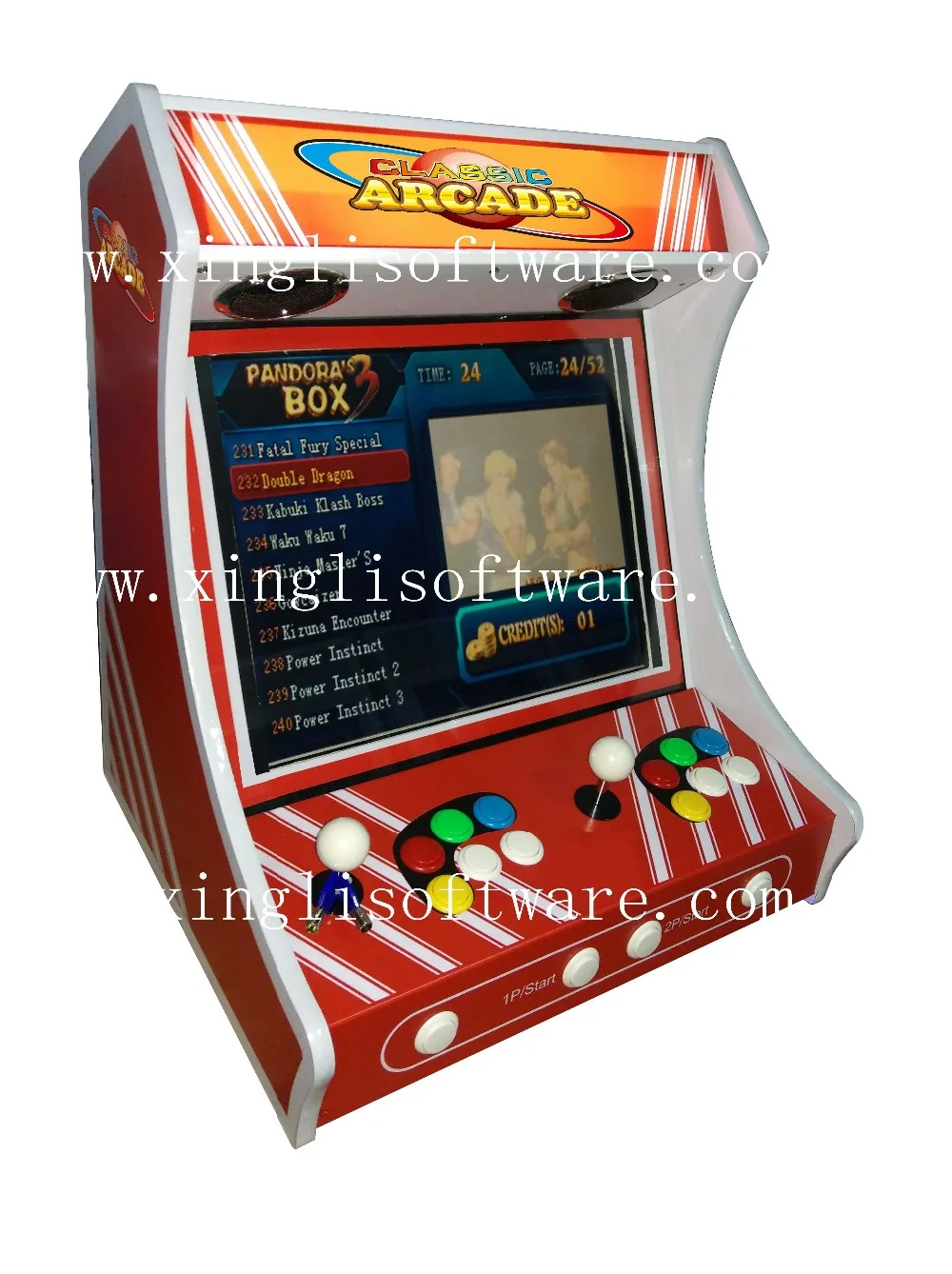 19 Inch Lcd Mini Table Top Arcade Machine /bartop Arcade Machine