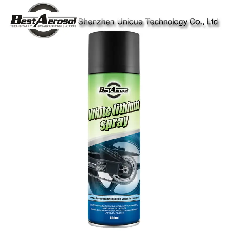 White Lithium Spray Grease 400ml/500ml - Best Aerosol Spray - Buy White ...