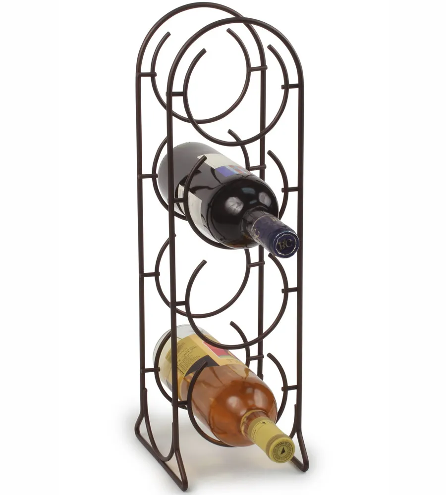 Round Shape Metal Wine Ice Holder/round Wine Holder Buy Round Wine Bottle Racks,Single Bottle