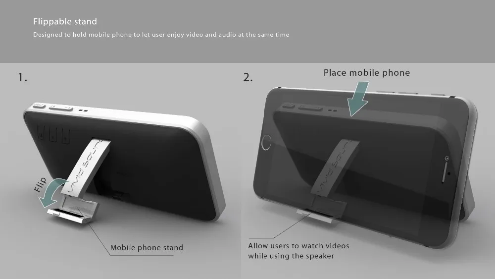Shaba VS-25 wireless audio link loudspeaker bluetooth fm radio Aux-in recorder