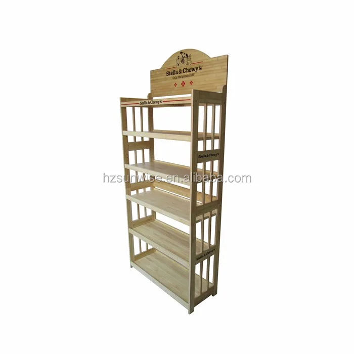 Professional Custom High Quality Wooden Retail Product Display Stands