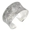 New Latest Style Statement Antique Engraved design 925 Sterling Silver Bangle Mesmerising Open Cuff For Women