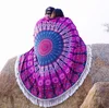 Mandala Roundie Towel wholesale Tapestry Round Beach Throw Yoga Mat Bohemian Boho Ethnic Home Deocr Roundie Round Mandala
