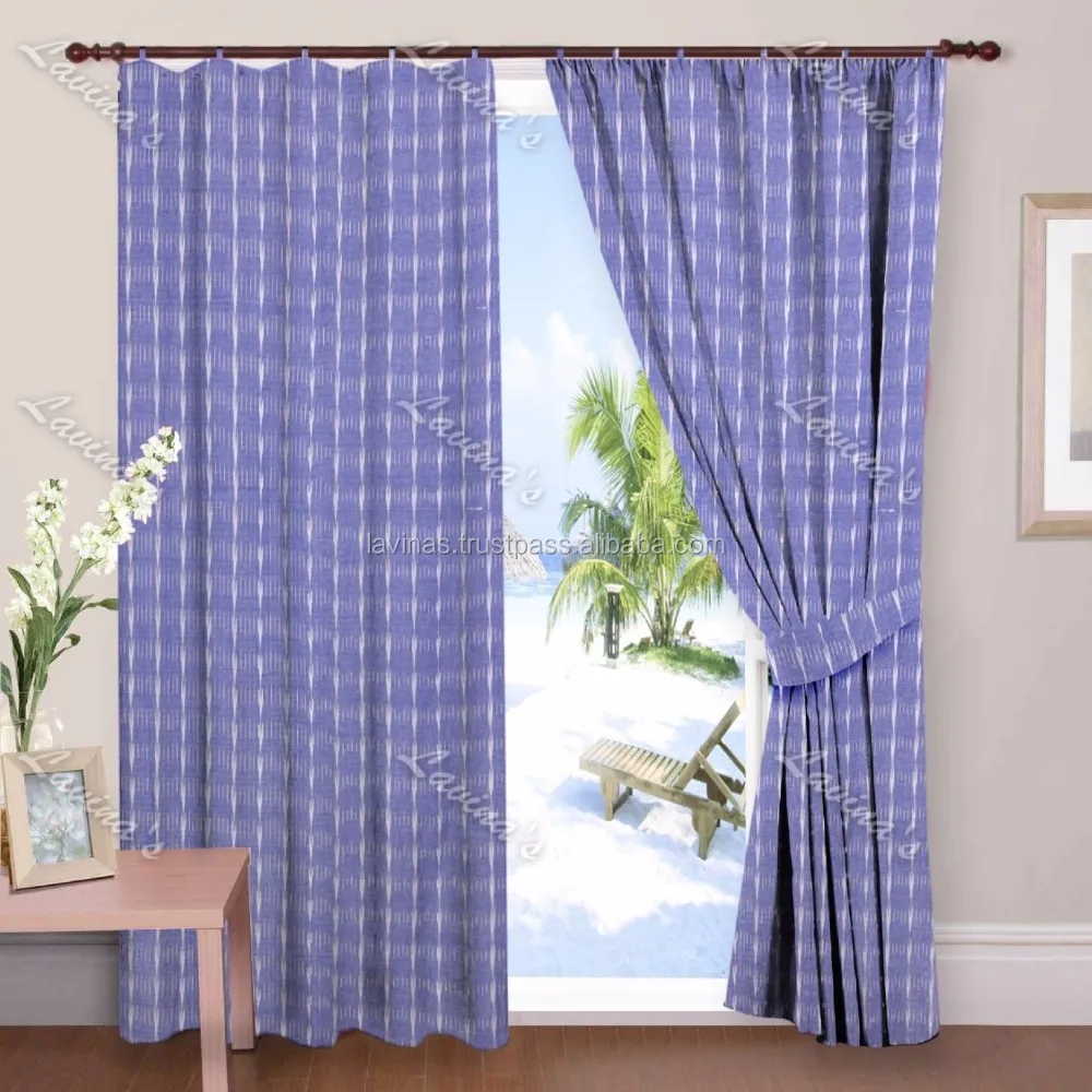 Indian Cotton Window Curtain Home Door Curtain Drape Valances