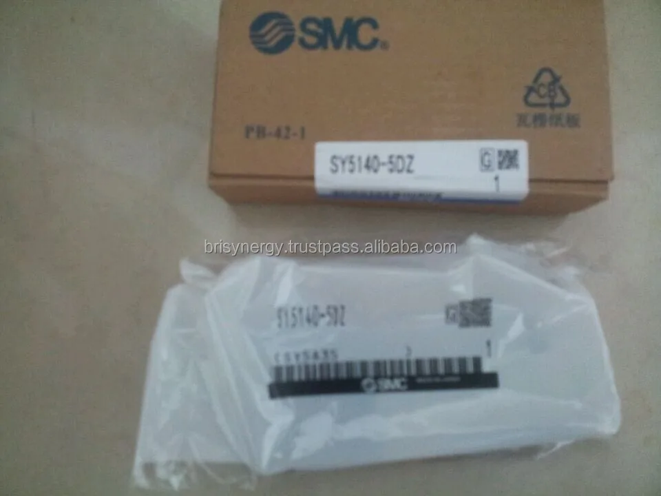 SY5140 Elettrovalvola Combinazione Singola Valvola di Controllo Cilindro Controllato Elettronicamente SY5140-5LZD SY5140-6LZD 1 Pz (Color : SY5140-6LZD 6mm, Size : 3 Stations