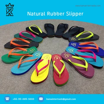Wholesale Flip Flops Natural Rubber 