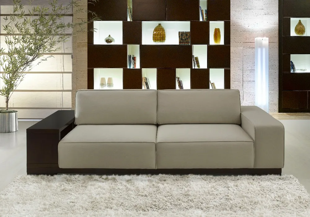 Moderno sofá de tela, sofá de la sala de estar muebles de brasil ... Muebles de sala en l modernos