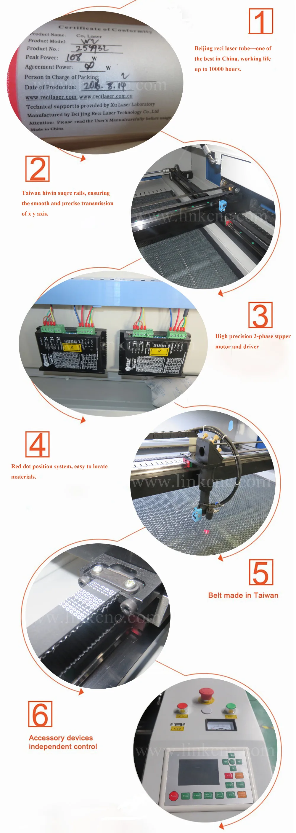 Factory supply Best price 90w CO2 wood CNC Laser Cutting Machine / laser cutter machine with CE