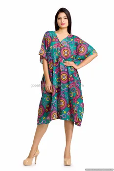 plus size beach caftan