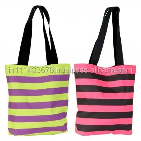 plain beach bags