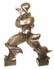 Unique Forms of Continuity in Space, signed Umberto Boccioni