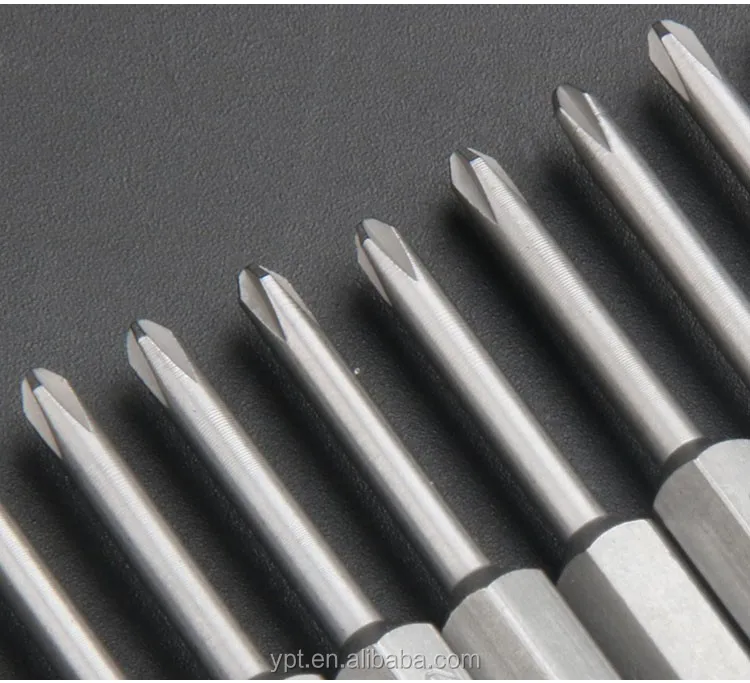 High Quality Screwdriver Bit ( Ph1/ph2 S2 Material Screwdriver Bit/bits For Screwdrivers Buy