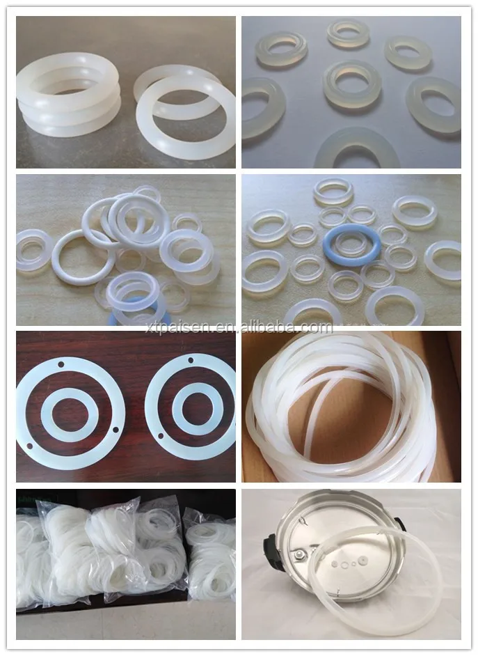 white anti chemical and insulation ptfe seal o ring/sealing