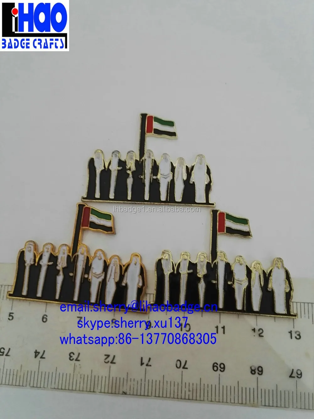 Uae National Day Gifts Uae Flag Lapel Pin Badge,Uae Badge With