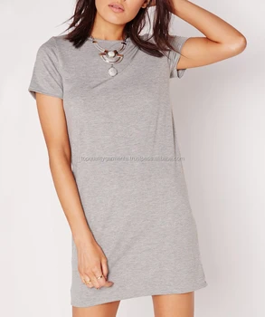 ladies white t shirt dress