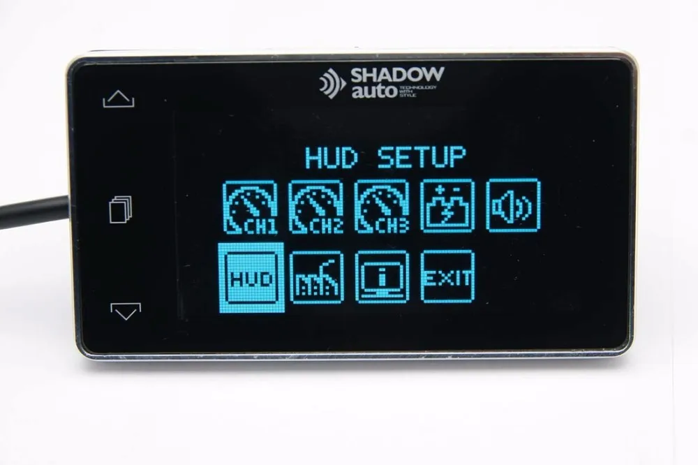 HUD numérique tout en un Shadow OLED: affichage tête haute