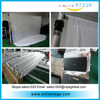 Aluminum Double Rods Curtain Poles Pipe And Drape Buy