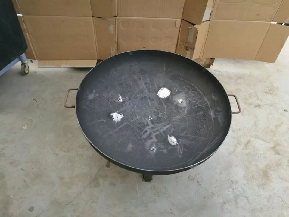 钢火坑户外钢火坑与腿